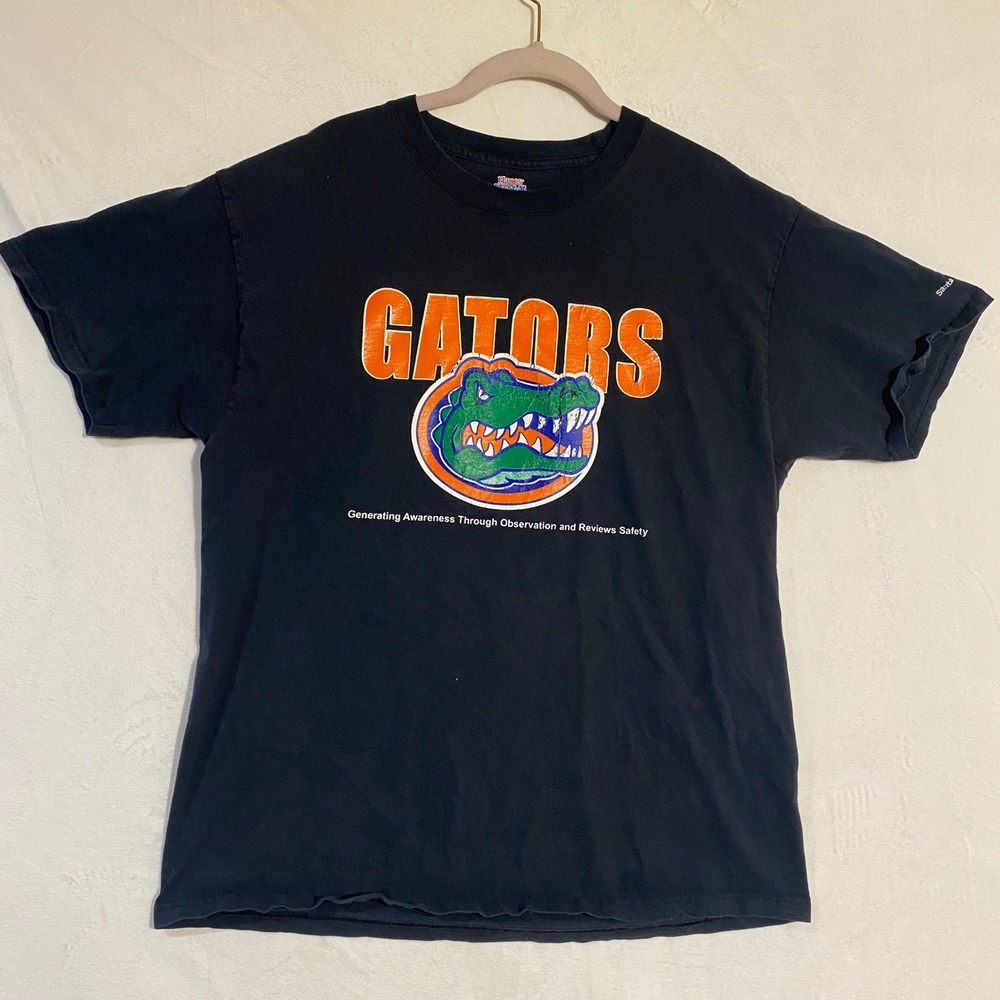 Florida Gators GP Santa Teresa NM Safety T-Shirt Black Large Hanes Beefy-T